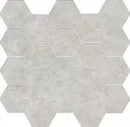 Lustra Grey Hex Mosaic .51 SF/PC Matte