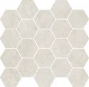 Lustra Ivory Hex Mosaic .51 SF/PC Matte