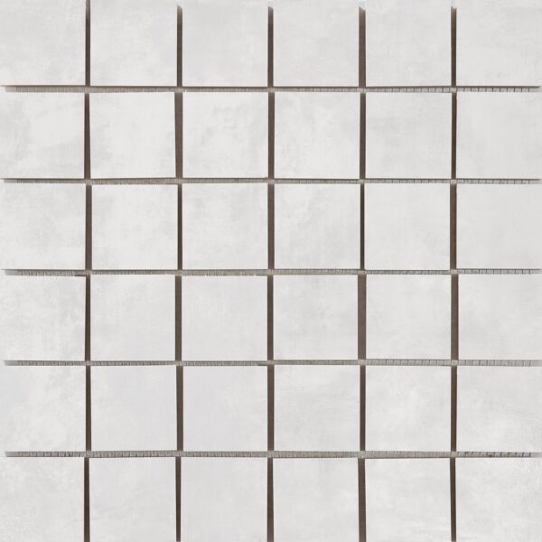 12x12 Serenity Ash 2x2 Mosaic Matte