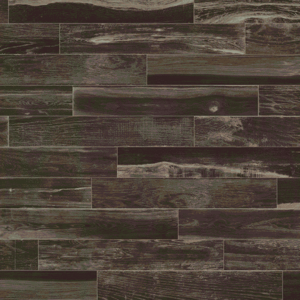 6x36 Brilliant Wood Ebony Semi-Matte