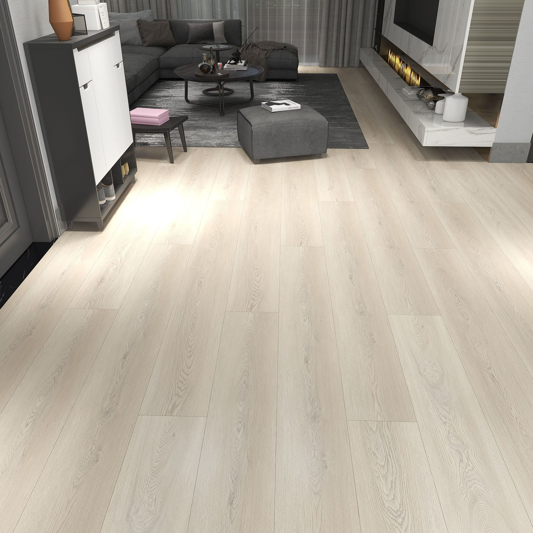 AQUA RESILIENCE ELM LVP WINTER FROST 9X60 - Image 2