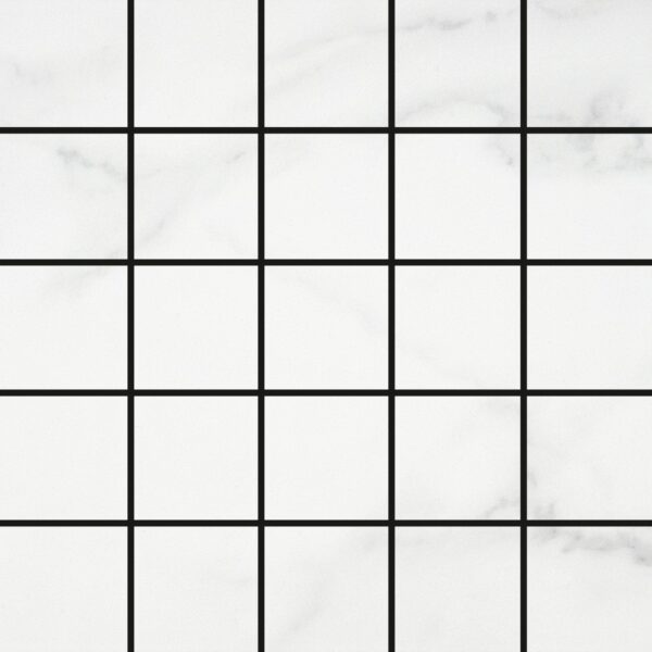 12x12 Eterna White Mosaic Matte