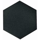 8x9 Hive Solid Obsidian Hexagon Matte