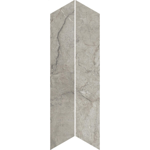 4x21 Majesta Grigio Sovrano Chevron