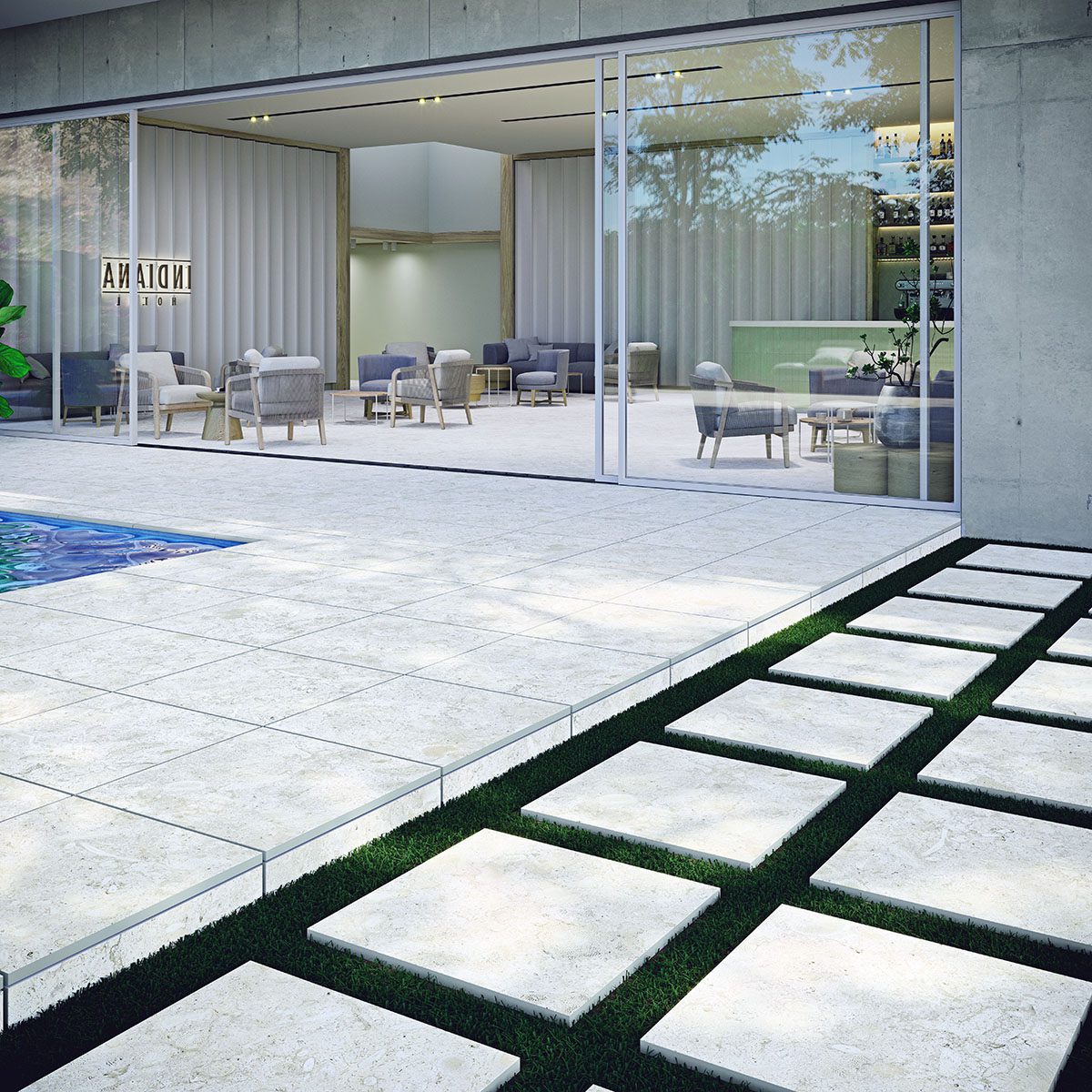 24x24 Nautica Oyster 2CM Paver - Image 2