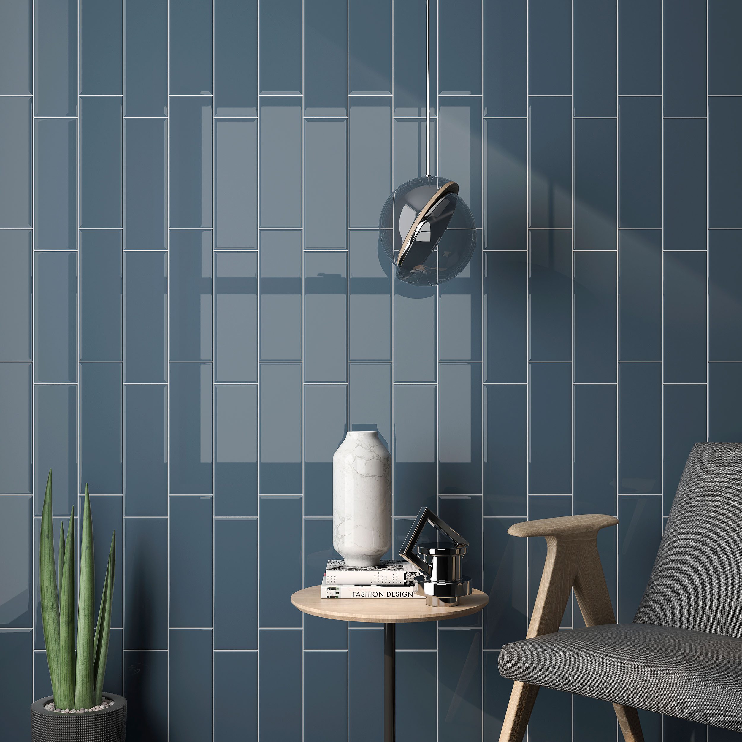 3x12 Nova Petrol Glossy - Image 2