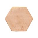 12" SALTILLO HEX 1.2 PC PER SF RAW UNSEALED