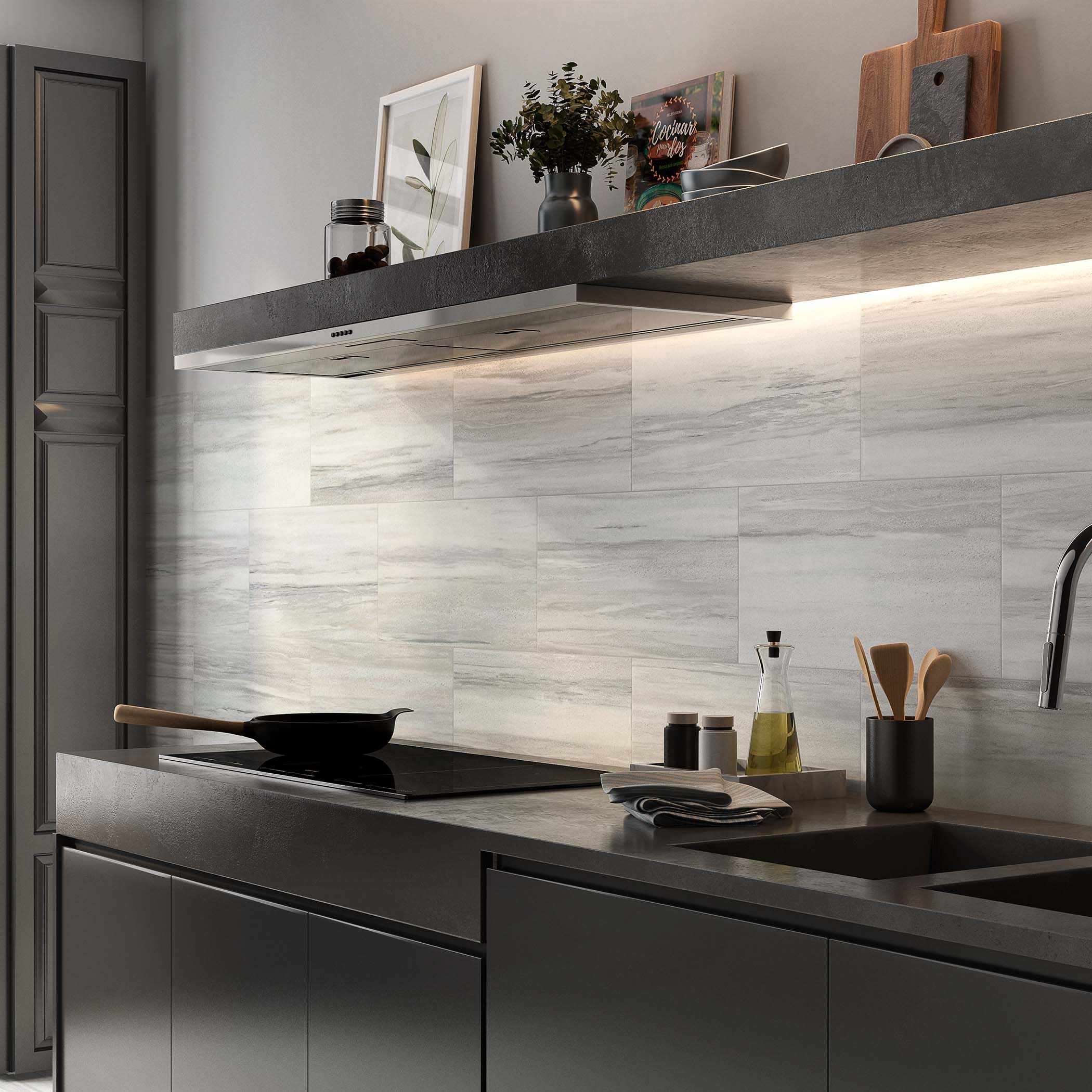 12x24 Talus Ashen Matte - Image 3