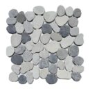 12x12 Tumbra Silver Mist Sliced &