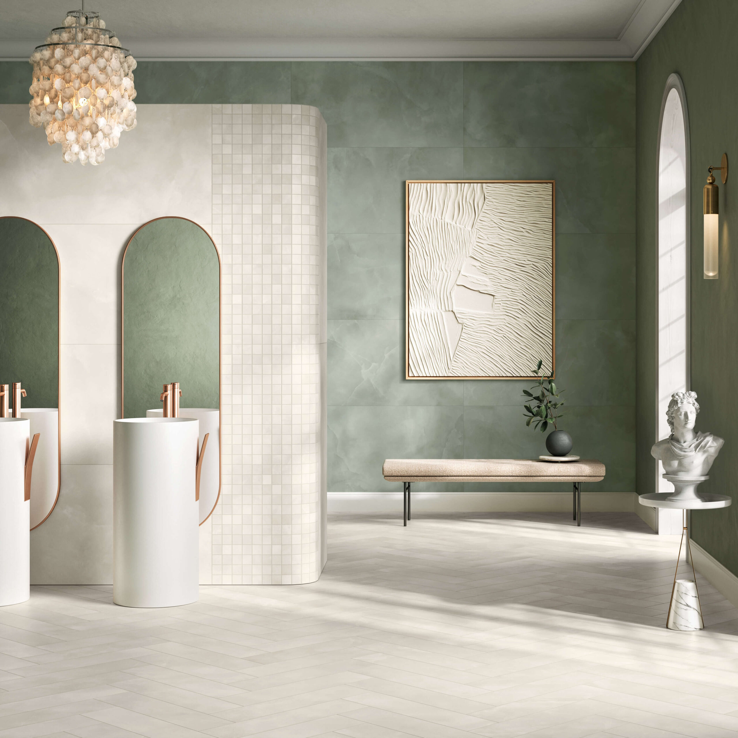 12x24 Celestra Celadon Matte - Image 2