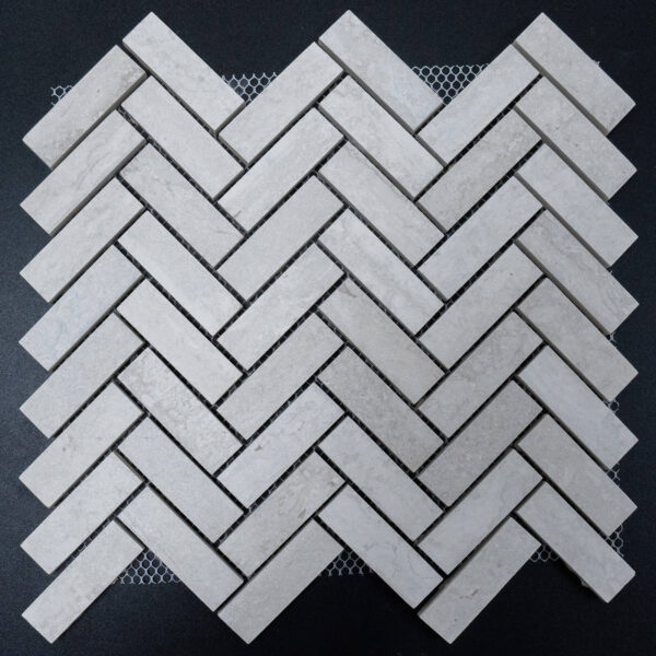 1x3 Sierra Frost Herringbone Matte