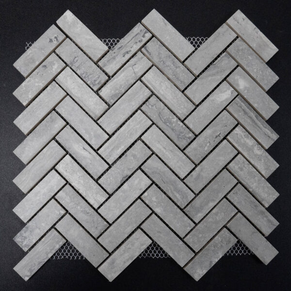 1x3 Sierra Iron Herringbone Matte