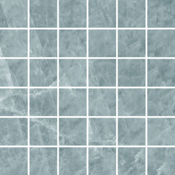 2x2 Costella Blu Satin Mosaic