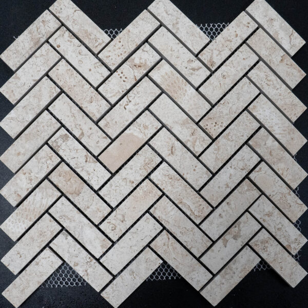 1x3 Nautica Seashell Herringbone Matte