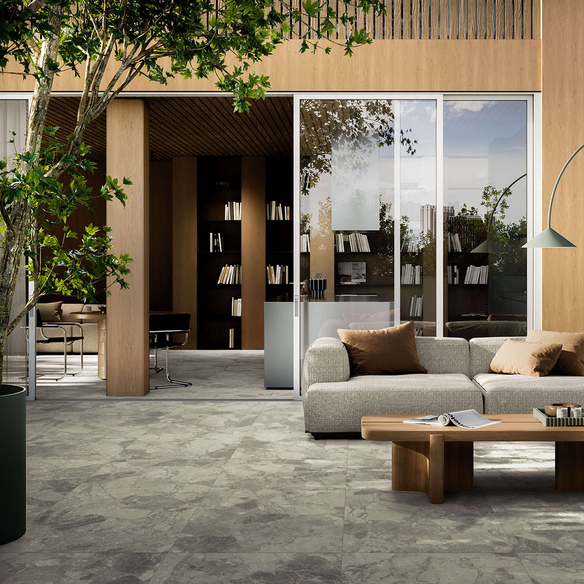 24x24 Stoneyard Flint Matte - Image 3