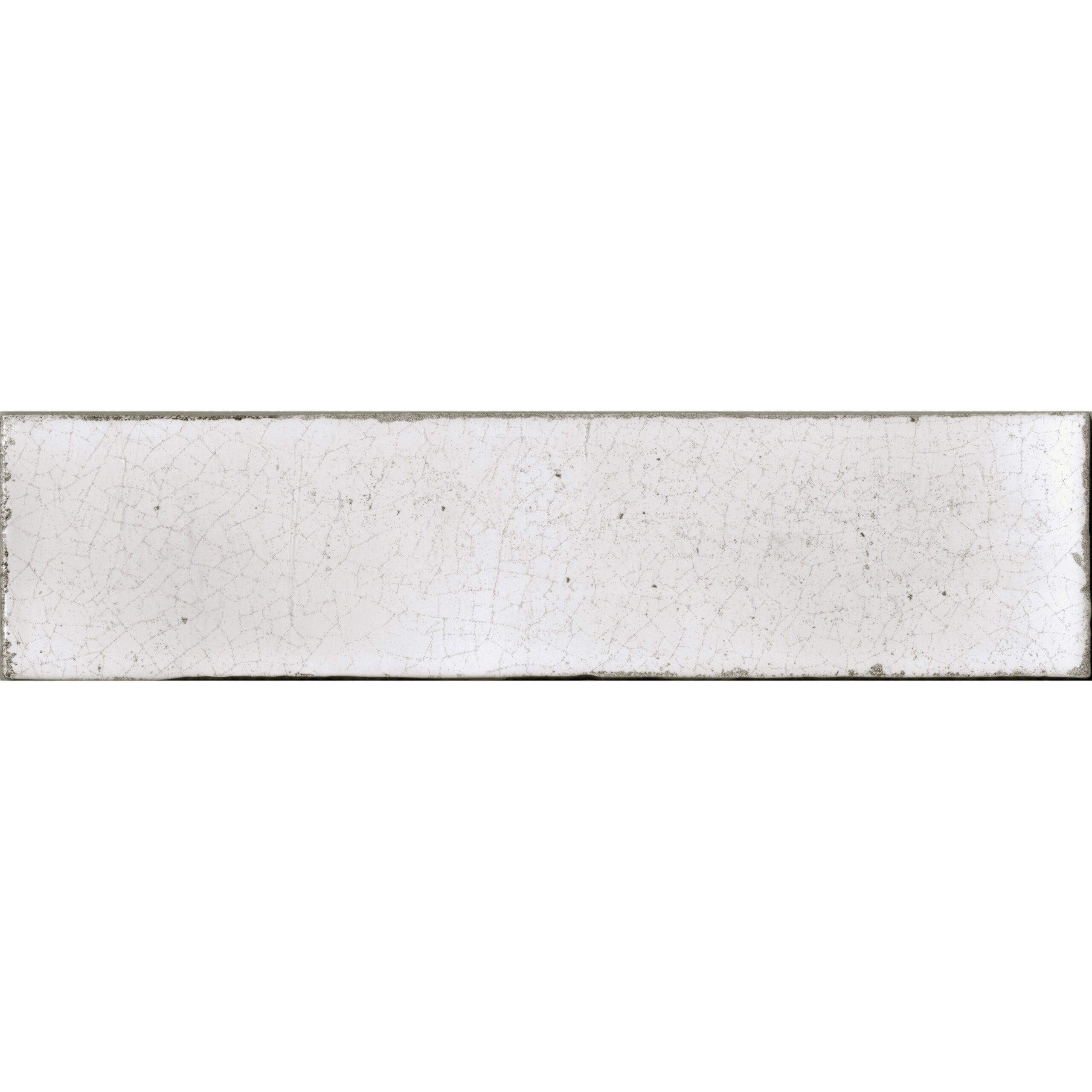 3x12 Seaside Blanco Crackled Glossy